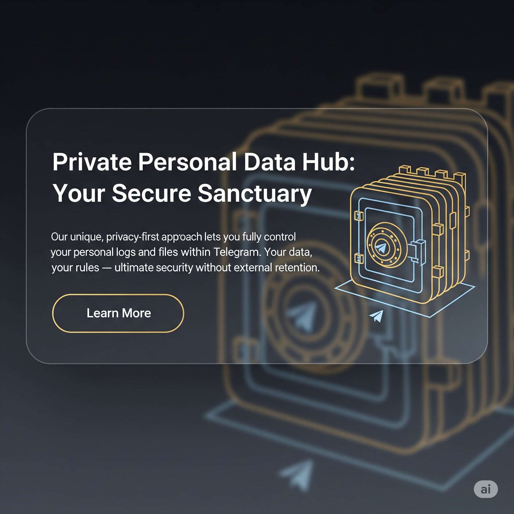 Private Personal Data Hub Card